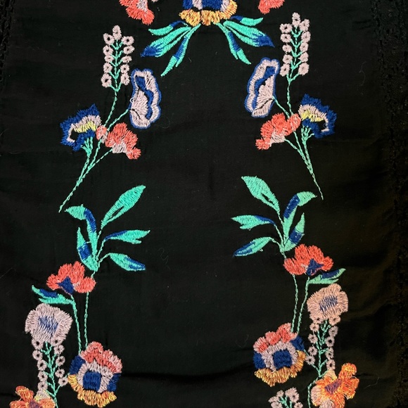 Free People Embroidered Tunic/Mini Dress - Picture 5 of 6